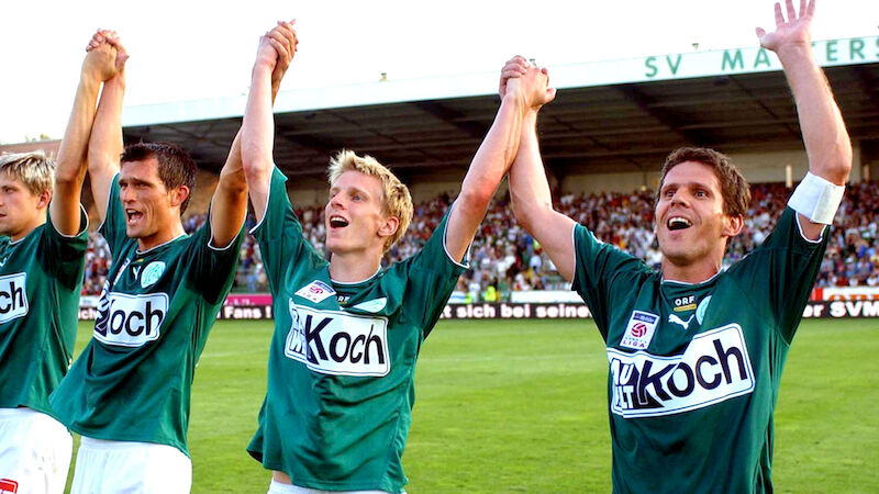 2003/04 - SV Mattersburg auf Rang 8