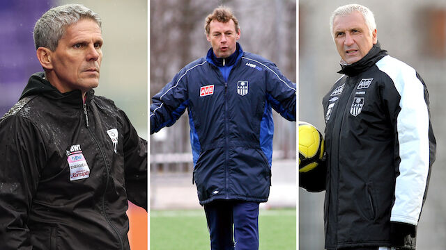 Die LASK-Cheftrainer der letzten 20 Jahre