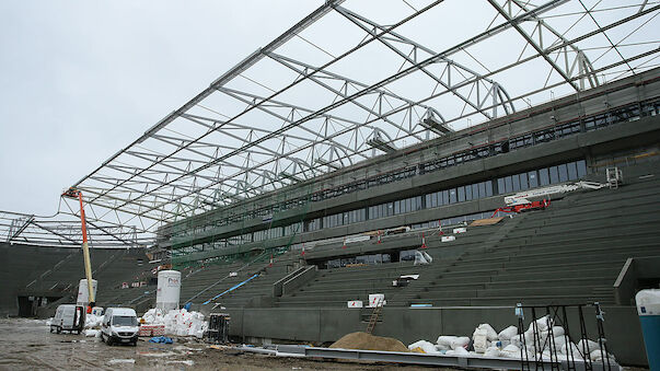 Rapids Allianz-Stadion nimmt weiter Formen an