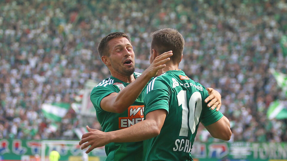 Diashow: Seuchensaison 2016/17 des SK Rapid in Bildern