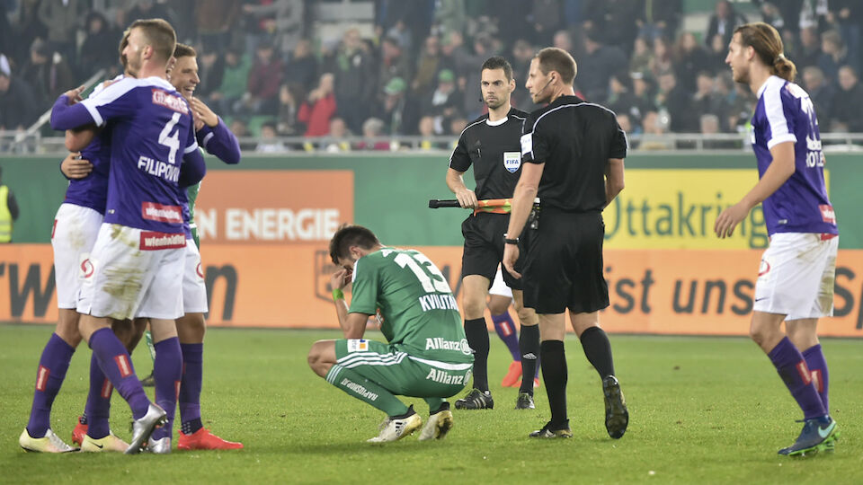 Diashow: Seuchensaison 2016/17 des SK Rapid in Bildern