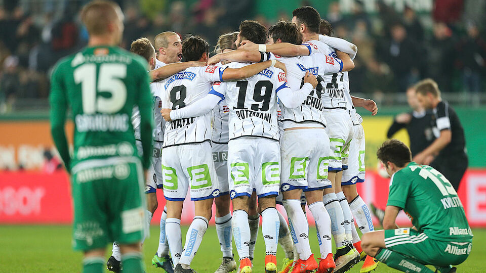 Diashow: Seuchensaison 2016/17 des SK Rapid in Bildern