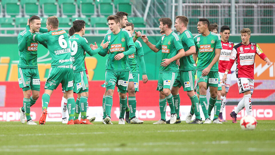 Diashow: Seuchensaison 2016/17 des SK Rapid in Bildern