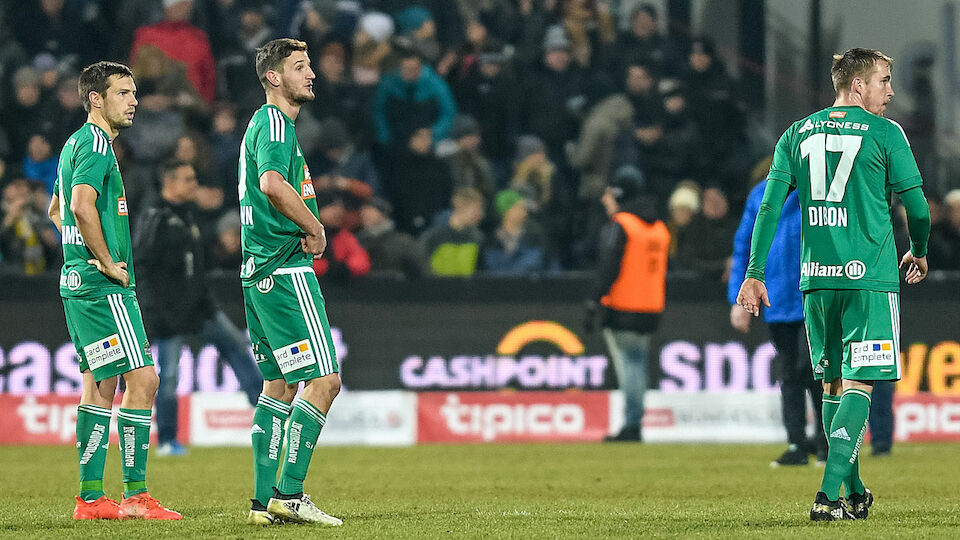 Diashow: Seuchensaison 2016/17 des SK Rapid in Bildern