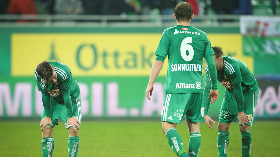 Diashow: Seuchensaison 2016/17 des SK Rapid in Bildern
