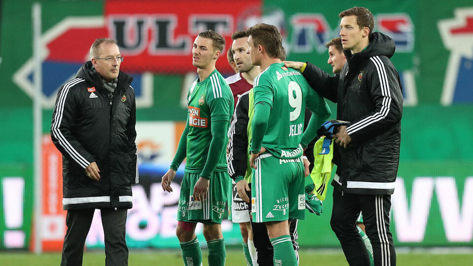 Diashow: Seuchensaison 2016/17 des SK Rapid in Bildern