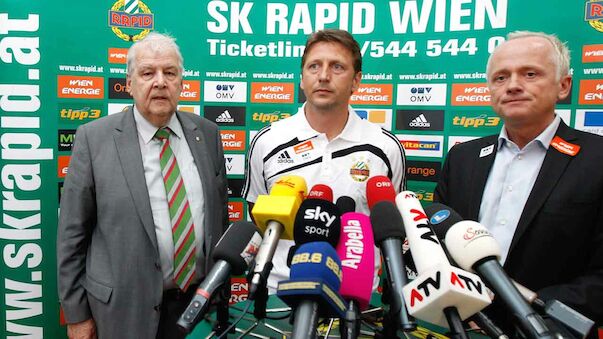 Alle Trainer des SK Rapid seit 1990