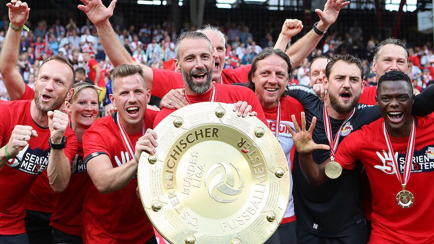 Red Bull Salzburg Serien Meister In Europa Im Vergleich Fussball Bundesliga