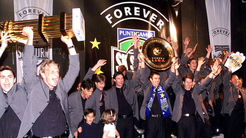 1998/1999: Meister - SK Sturm Graz