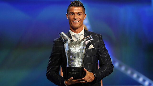 Ronaldo-Rekord bei UEFA-Wahl