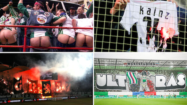 Sturm vs. Rapid: Die besten Fan-Bilder