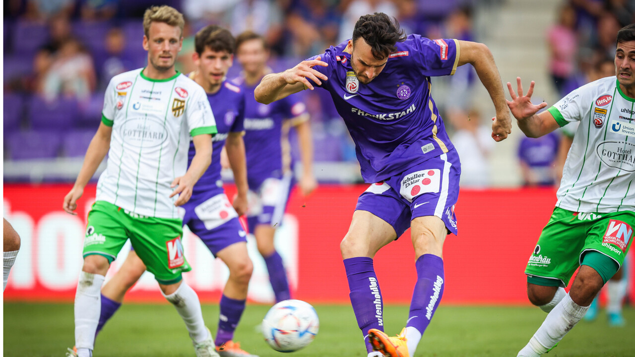 Austria gegen Austria Lustenau