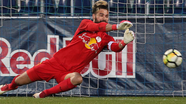 Liefering-Goalie hütet Salzburg-Tor gegen Austria