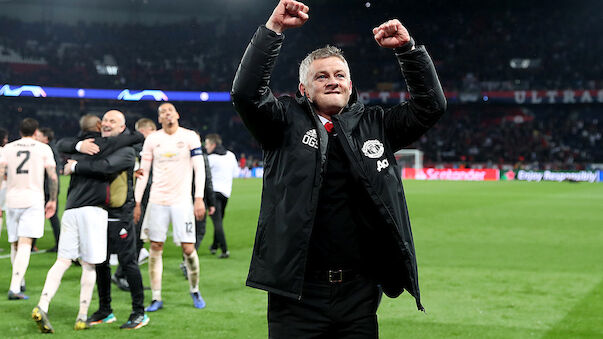 Solskjaer bei United vor Beförderung