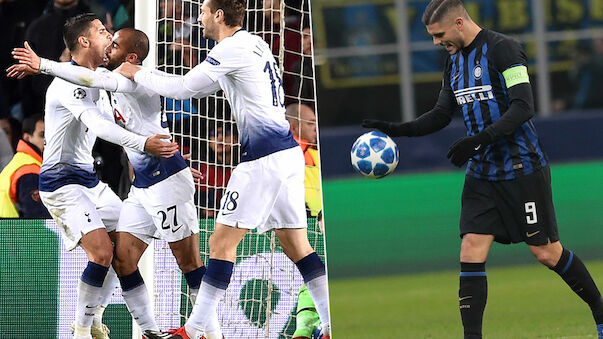 Spurs jubeln spät - Inter rutscht in EL