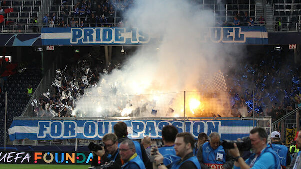 Genk-Fans attackierten Polizei in Salzburg