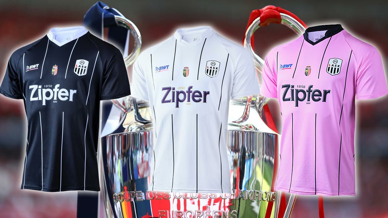 Lask Prasentiert Spezielle Champions League Trikots Fussball Champions League