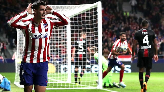 Morata rettet Atletico gegen Leverkusen