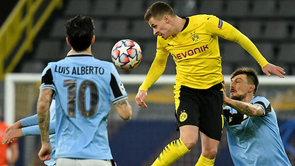 Dortmund mit Remis gegen Lazio im Achtelfinale