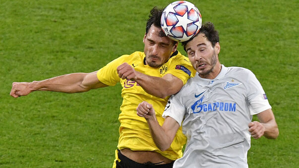 Dortmund biegt Zenit St. Petersburg spät