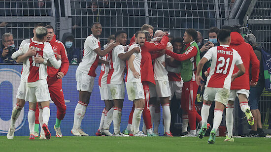 Ajax steht nach Sieg in Dortmund im Achtelfinale