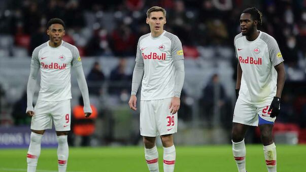 Salzburg: Höchste Pleite seit dem 0:7 gegen Rapid