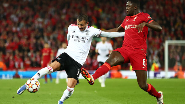 Liverpool nach wildem Remis gegen Benfica weiter