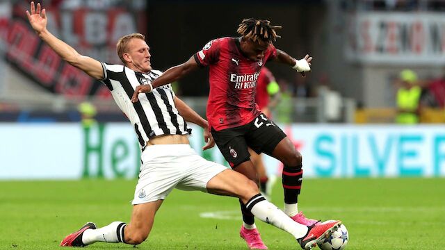 CL-Auftakt: Newcastle ringt Milan im San Siro ein Remis ab