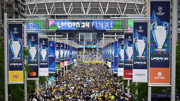 Inklusive Flitzer! 53 Festnahmen beim CL-Finale in London