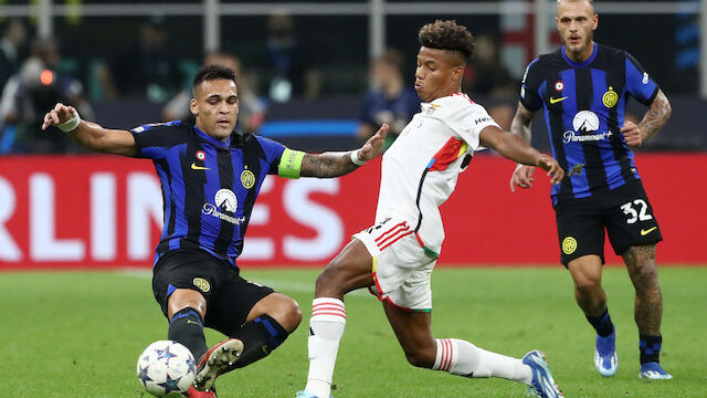 Inter Mailand schiebt sich an Salzburg vorbei