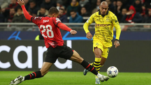 Sieg gegen Milan! Dortmund steht im CL-Achtelfinale