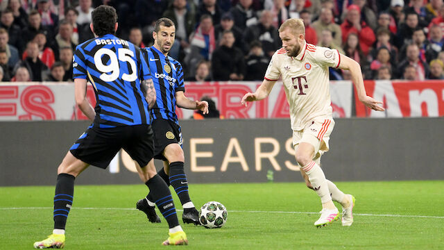 Laimer-Assist auf Müller zu wenig! Bayern unterliegt Inter
