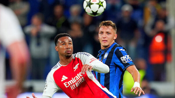 Arsenal kommt an Atalanta Bergamo nicht vorbei