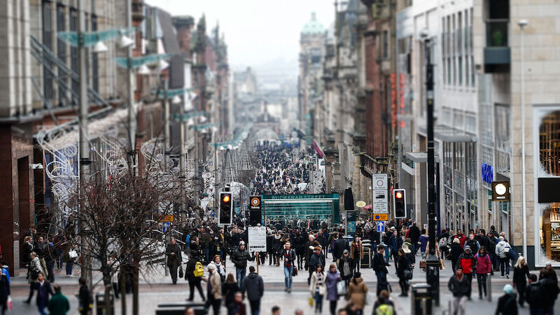 2. Glasgow (68,11 Prozent Anteil an Schottlands Titeln)