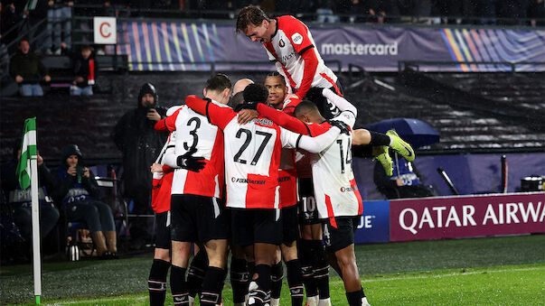 Feyenoord zwingt Milan im Playoff-Hinspiel in die Knie
