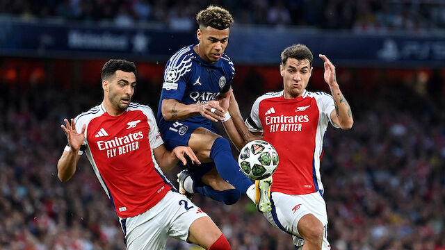 Blitzstart! Paris Saint-Germain zu abgezockt für Arsenal