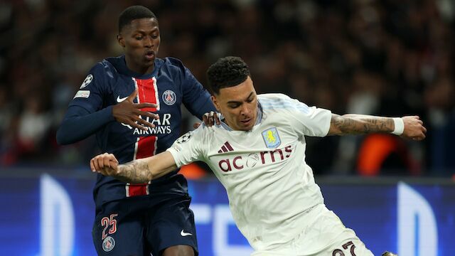 Champions League LIVE: Aston Villa - Paris Saint-Germain