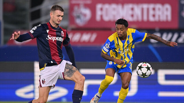 Stefan Posch verursacht Elfer bei Bolognas CL-Comeback