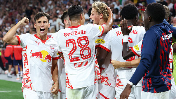 Sieg im Hinspiel: Salzburg in CL-Quali mit guter Ausgangsposition