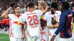 Sieg im Hinspiel: Salzburg mit guter Ausgangsposition