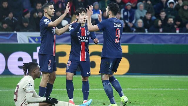 Paris Saint-Germain lässt Salzburg keine Chance
