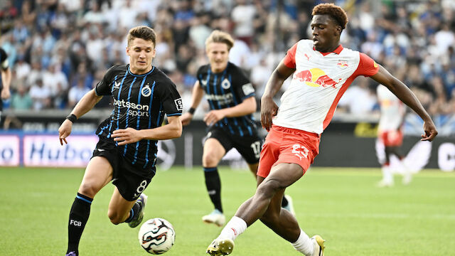 Salzburg verspielt in Brügge den Aufstieg ins CL-Playoff