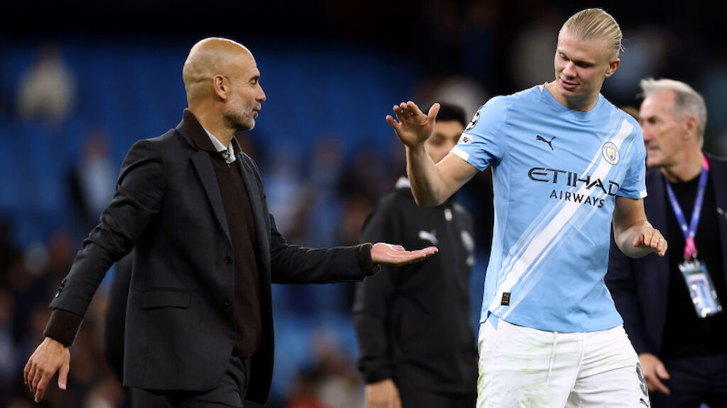 Pep: "Haaland ist auf dem Level von Cristiano und Messi"