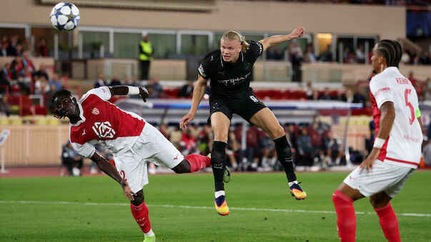 Trotz Haaland-Doppelpack: Hütters Monaco punktet gegen City