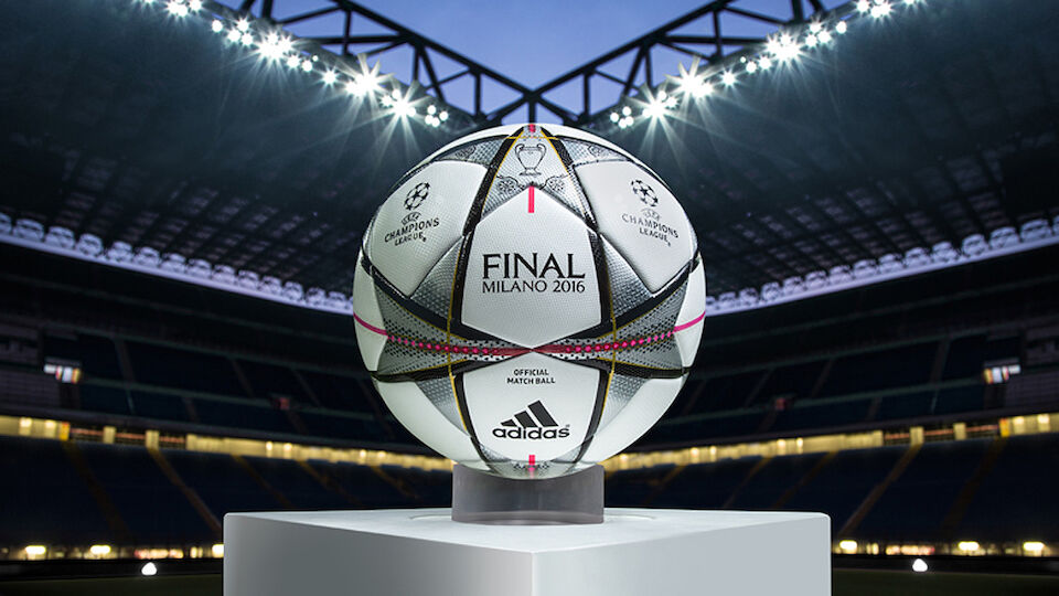 Bilder des neuen Champions-League-Balls Finalo