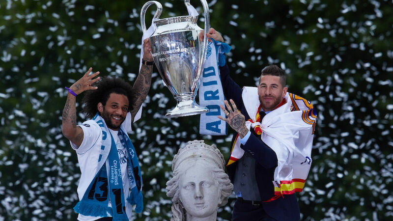 Pics: Reals CL-Triumphzug in Madrid