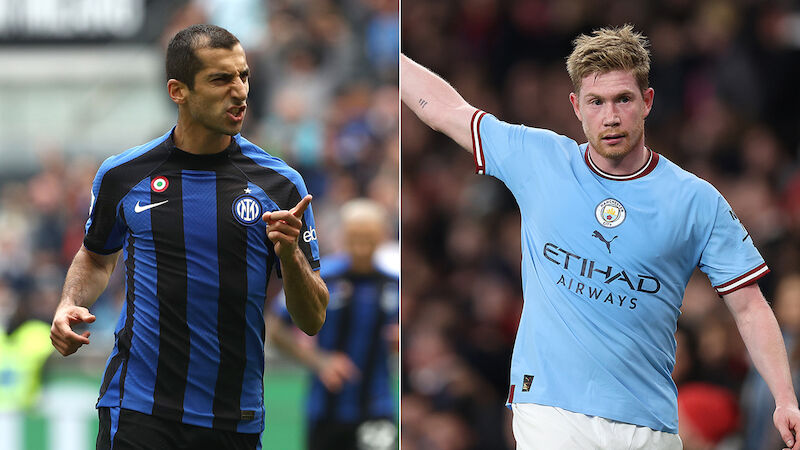 Henrikh Mkhitaryan vs. Kevin De Bruyne