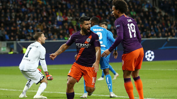 Später Sieg für ManCity gegen Hoffenheim