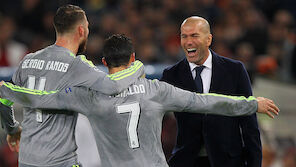 Zidane platzt bei Jubel die Hose