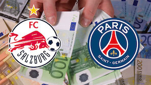Salzburg vs. PSG: Zweiter gegen Letzter der Transfertabelle